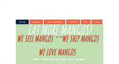 Desktop Screenshot of eatmoremangos.com